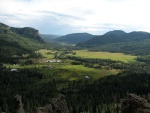 View from the backside of Wolf Creek Pass