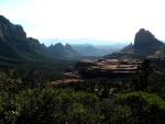 Sedona itself is just left of center.